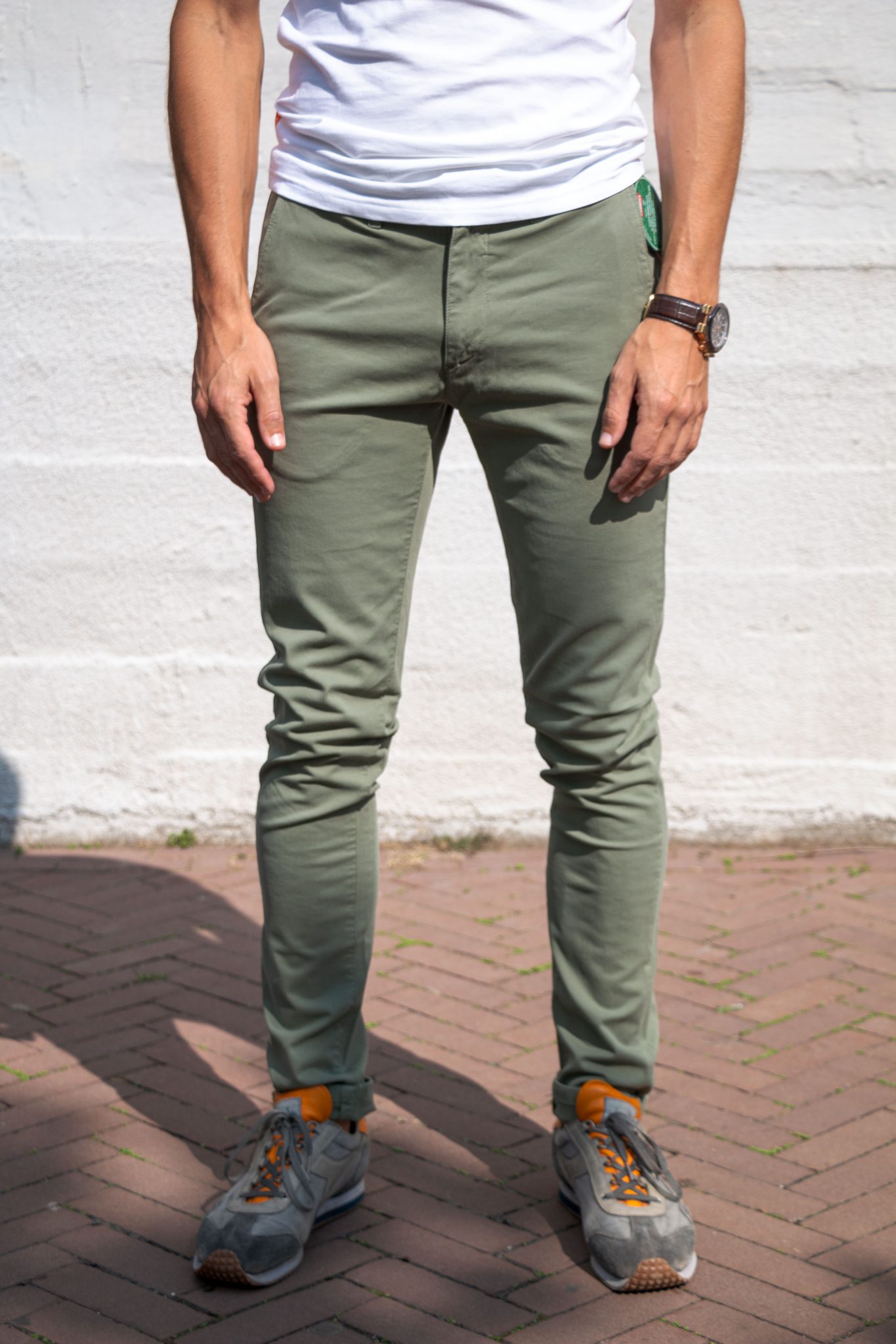 Neem de telefoon op Beenmerg probleem Chino Carrera Jeans Olijfgroen Slim Fit-771 (Geen Jogging Jeans) -  Outfit-s.nl