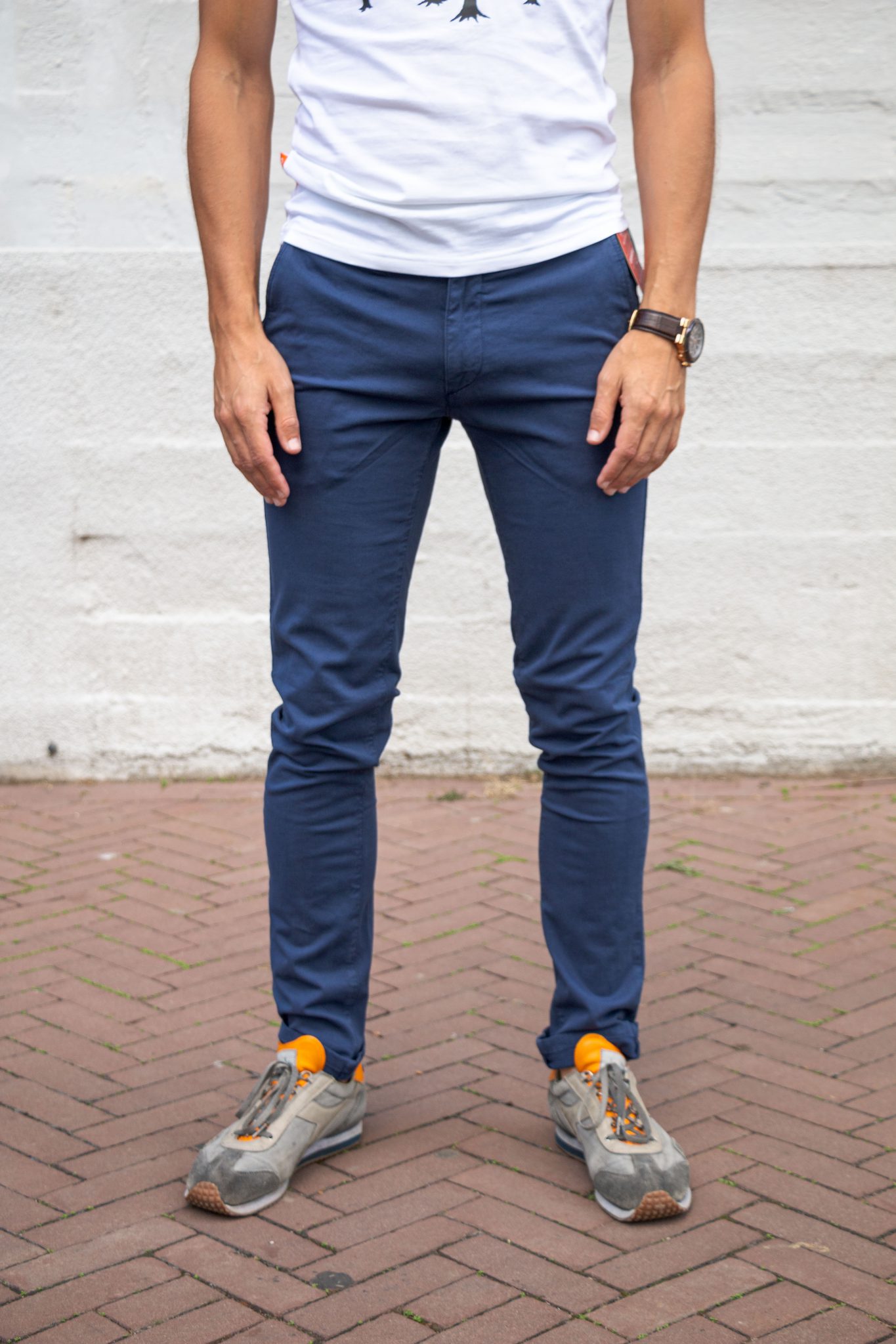 Onenigheid zoals dat kanaal Chino Carrera Jeans Blauw Slim Fit-694 (Nog 1 Maat 56/38) - Outfit-s.nl