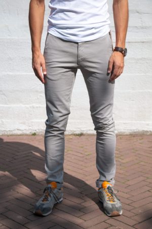 Chino Jeans Beige Slim Fit-264 (Geen Jogging - Outfit-s.nl