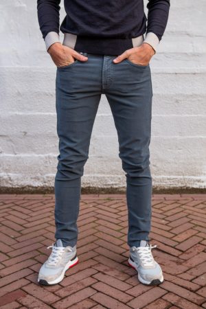 Zachte carrera jeans grijs