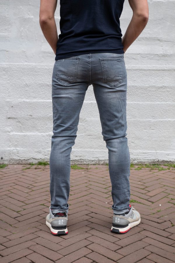 Stretch jeans achterkant