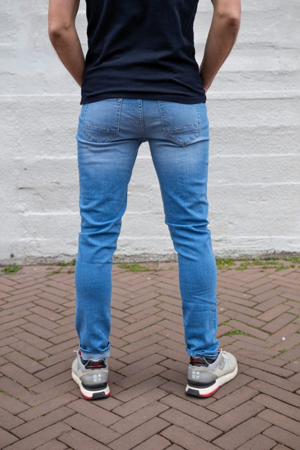 stretch jeans achterkant