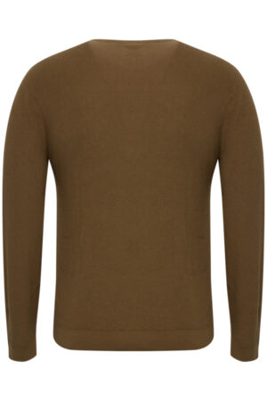 Sweater bruin achterkant