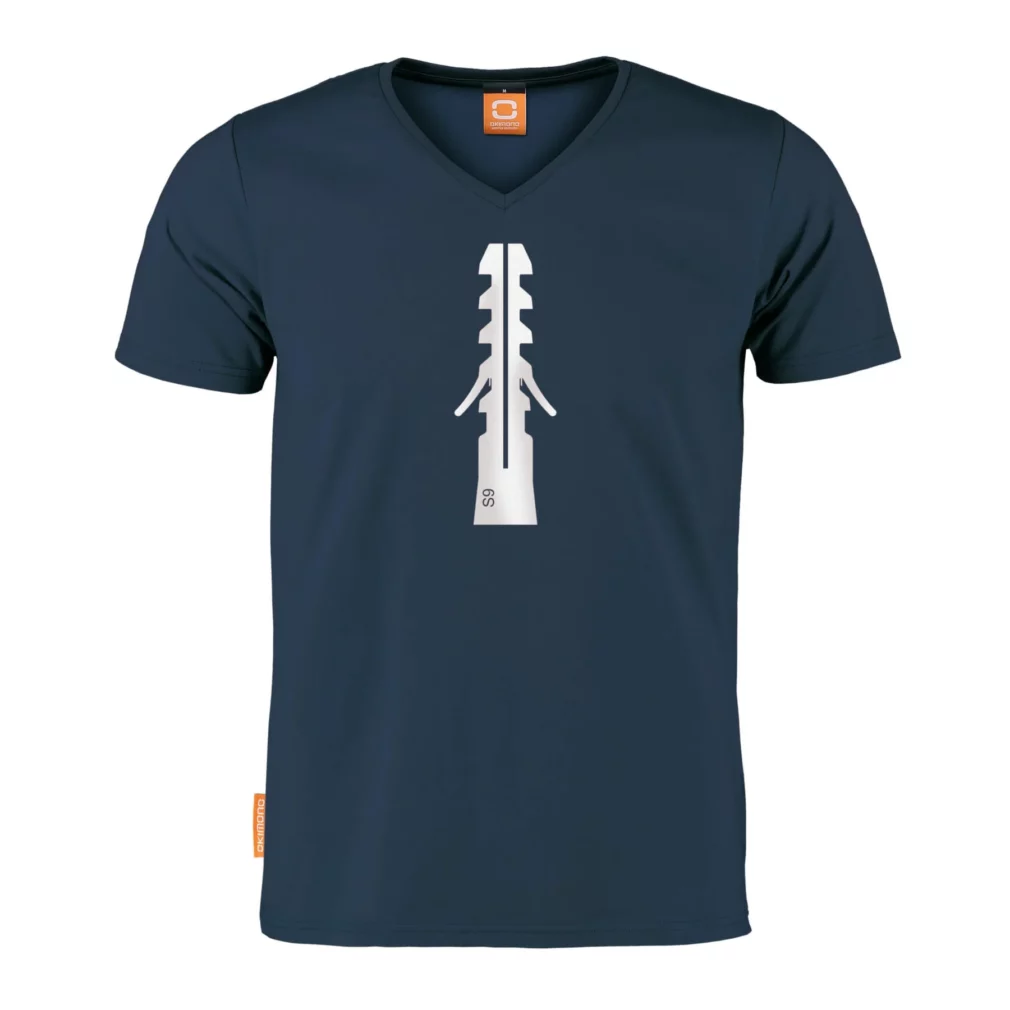 Okimono T-shirt Heren, Blauw, The Plug