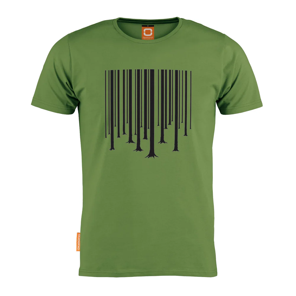 Okimono T-shirt Heren A Forest