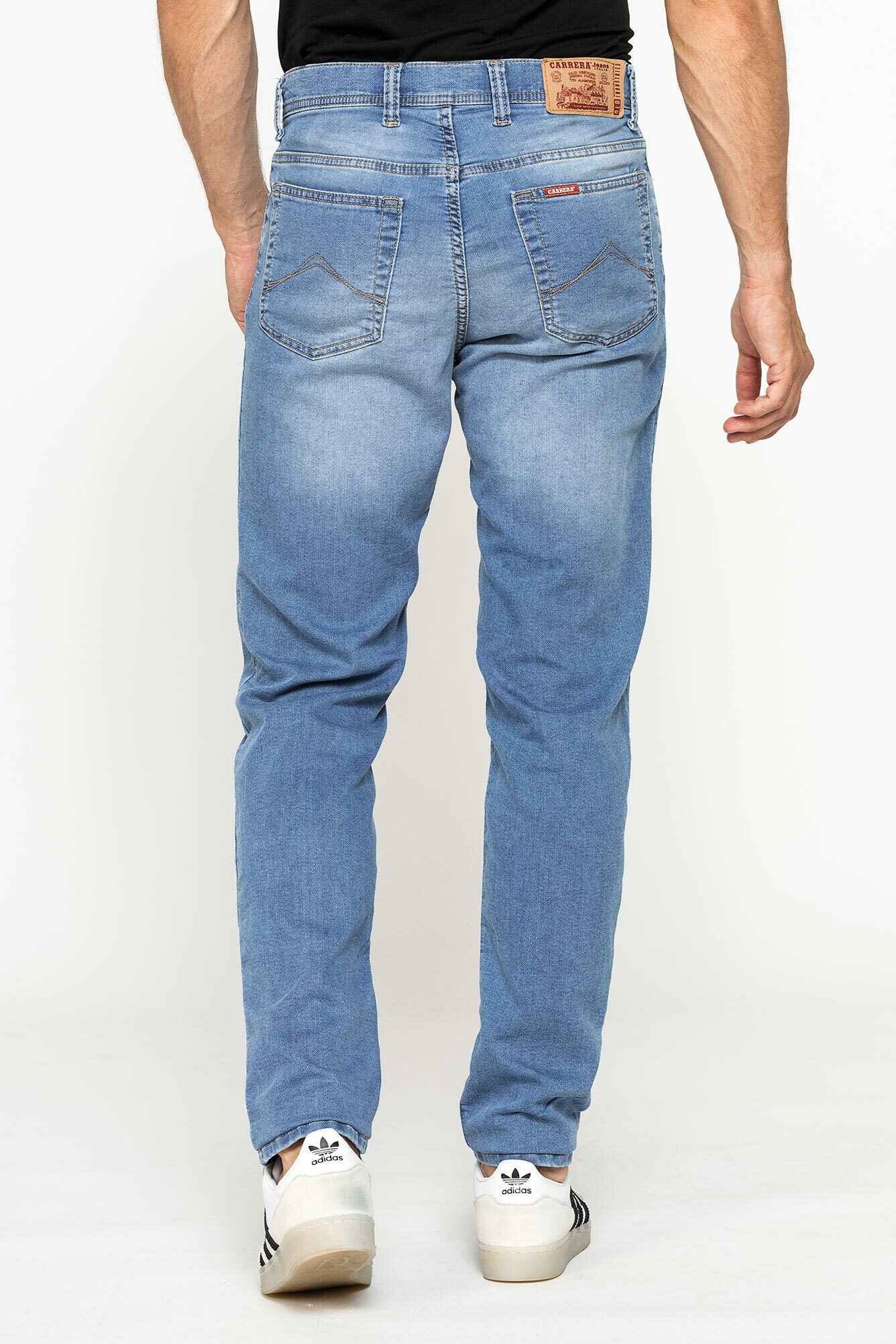 Jogging Jeans Heren, Regular Fit, Iets Hogere Taille (Ook Grote Maten, Model 700) - Afbeelding 2