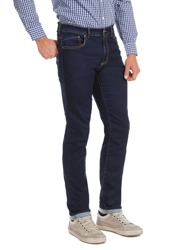 Jogging Jeans Heren, Regular Fit, Iets Hogere Taille-101 (Model 700)