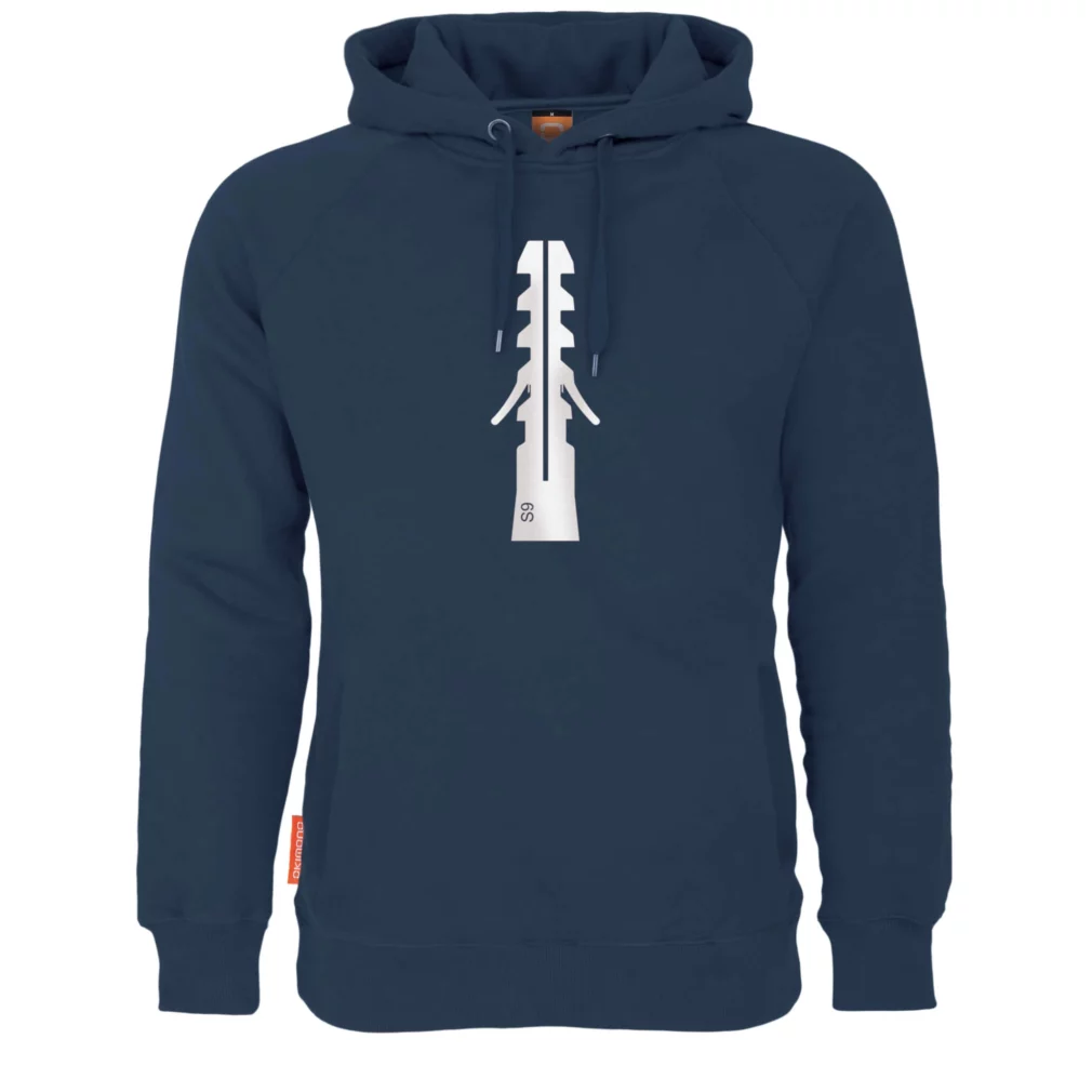 Okimono Hoodie Heren, Donkerblauw, The Plug