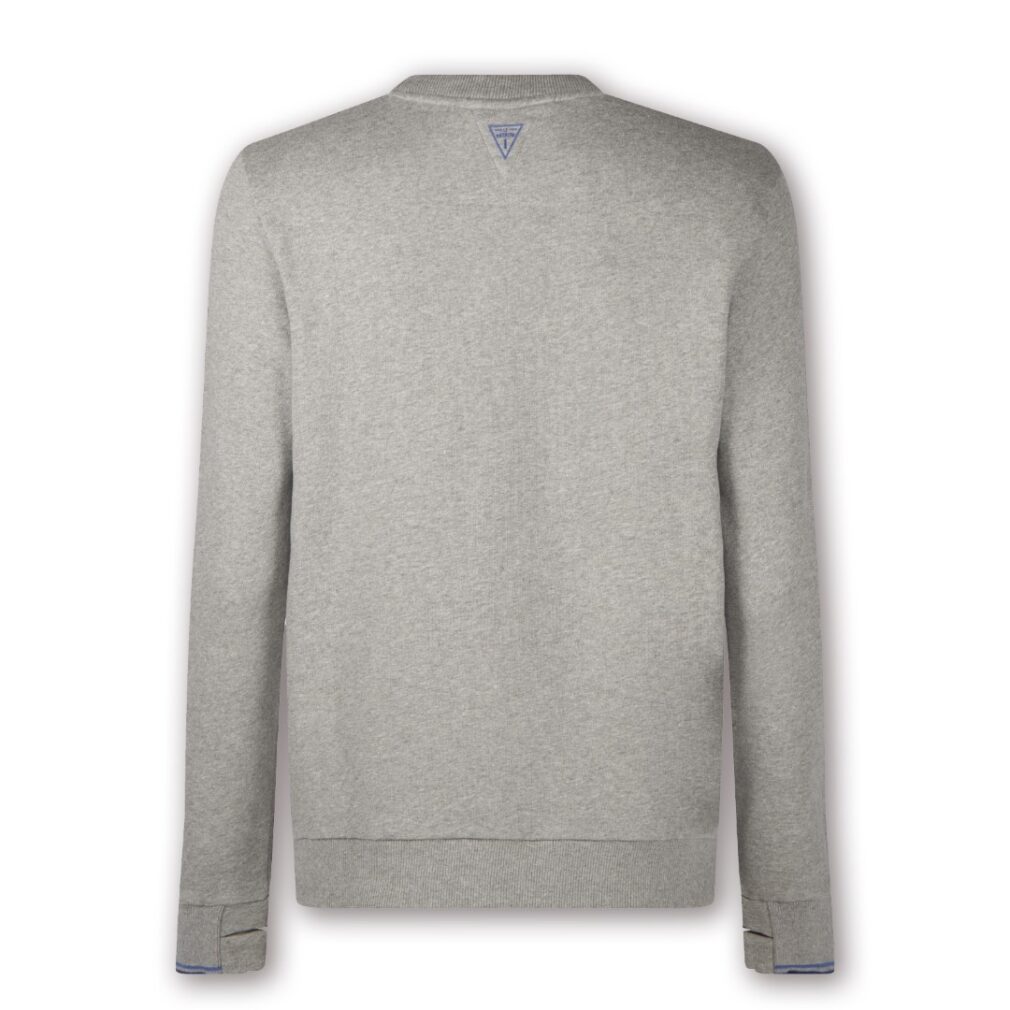 Sweater Le Patron Les Coureurs Lichtgrijs