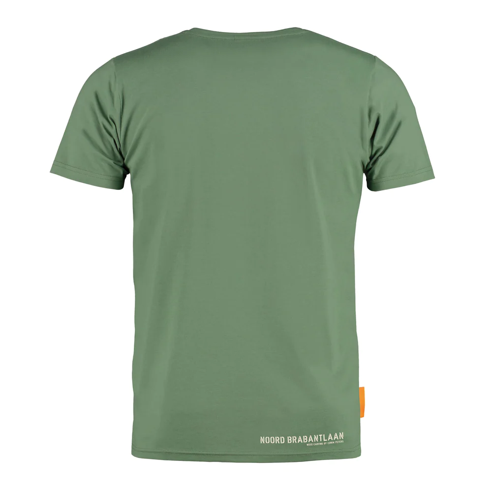 Okimono T-shirt Heren Groen, Evoluon