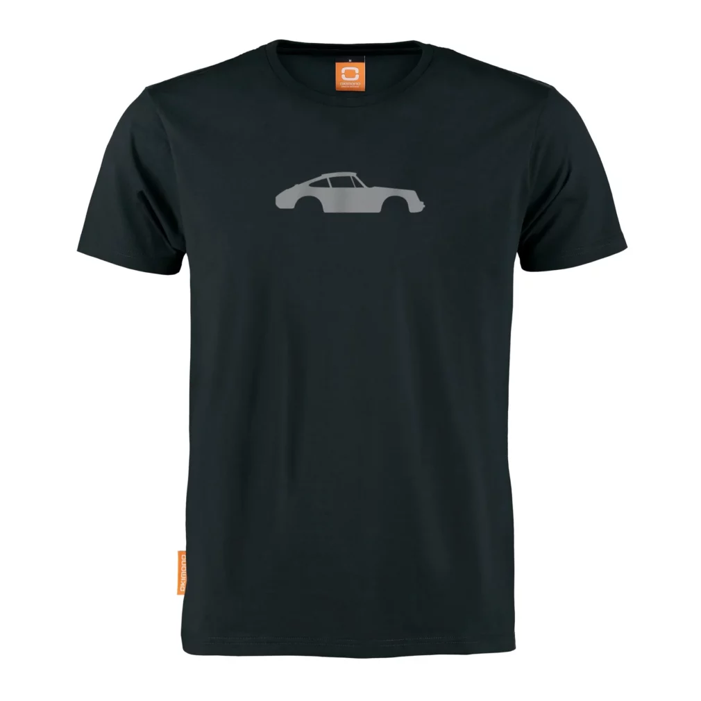 Okimono T-shirt Heren, Zwart, Undressed Coupe