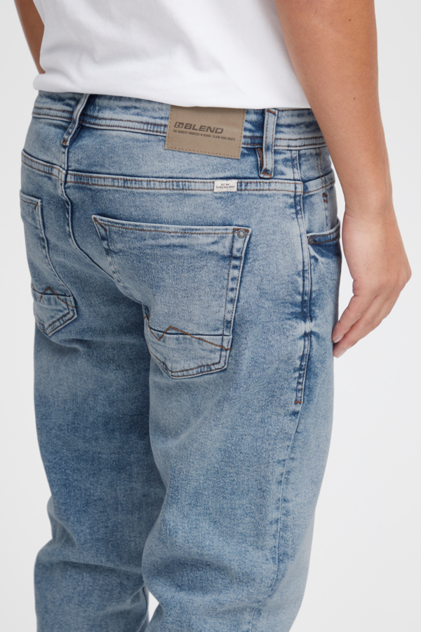 Blend Twister Jeans Lichtblauw Oldskool - Afbeelding 5