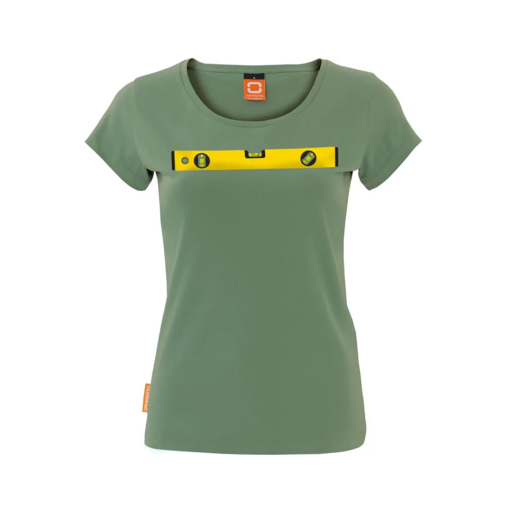 Okimono T-shirt Dames Groen, Net Niet