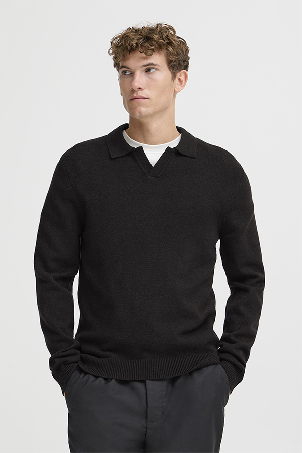 Casual Friday Polo LM Zwart