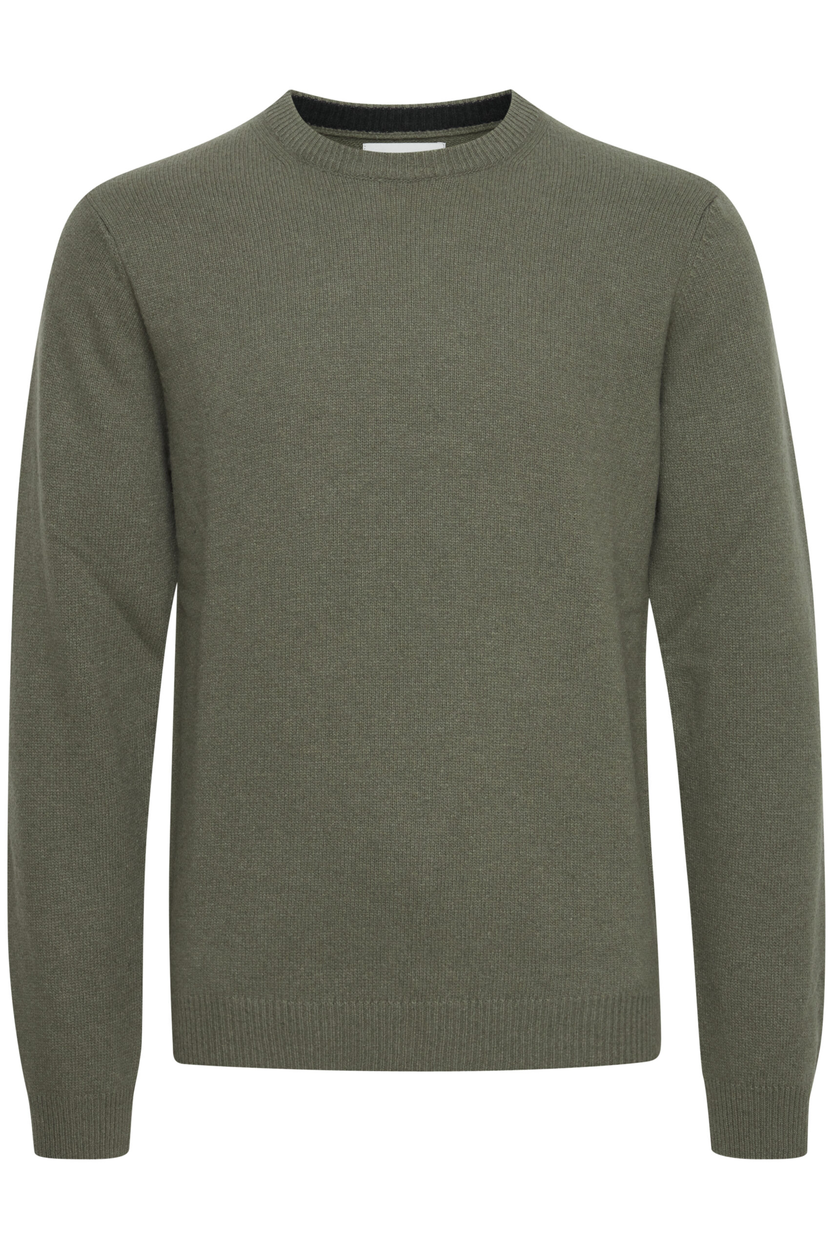 Casual Friday Sweater Wol Groen