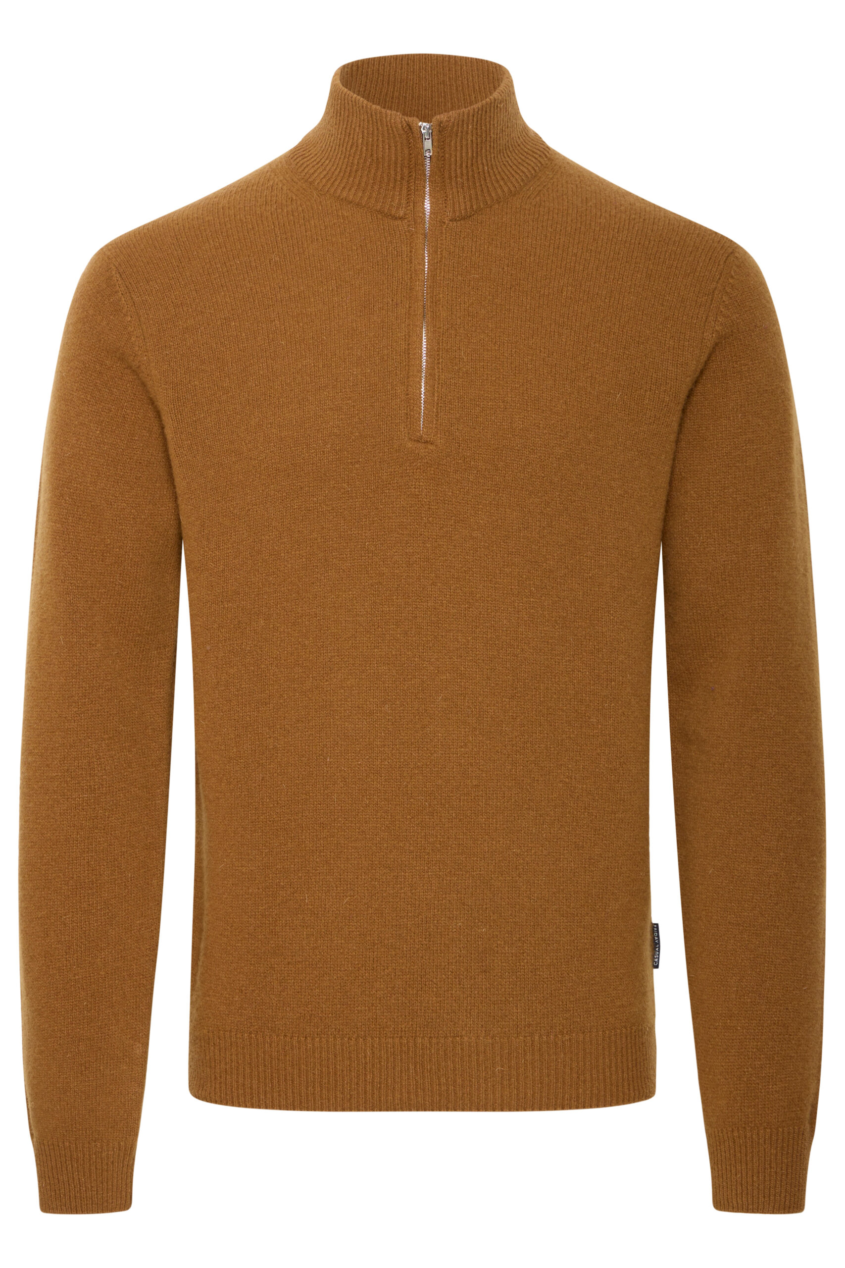Casual Friday Zipper Sweater Wool Bruin