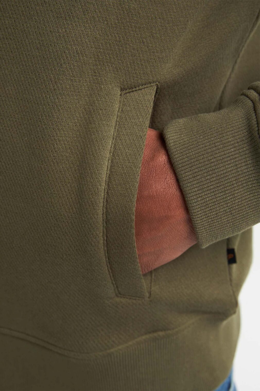 Petrol Vest Zonder Capuchon Army