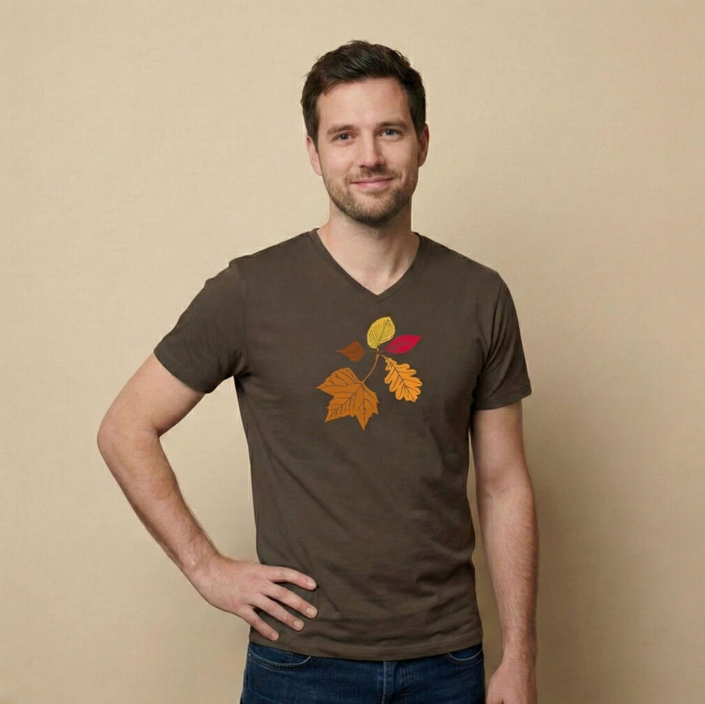 Okimono T-shirt Heren Goed Blaadje