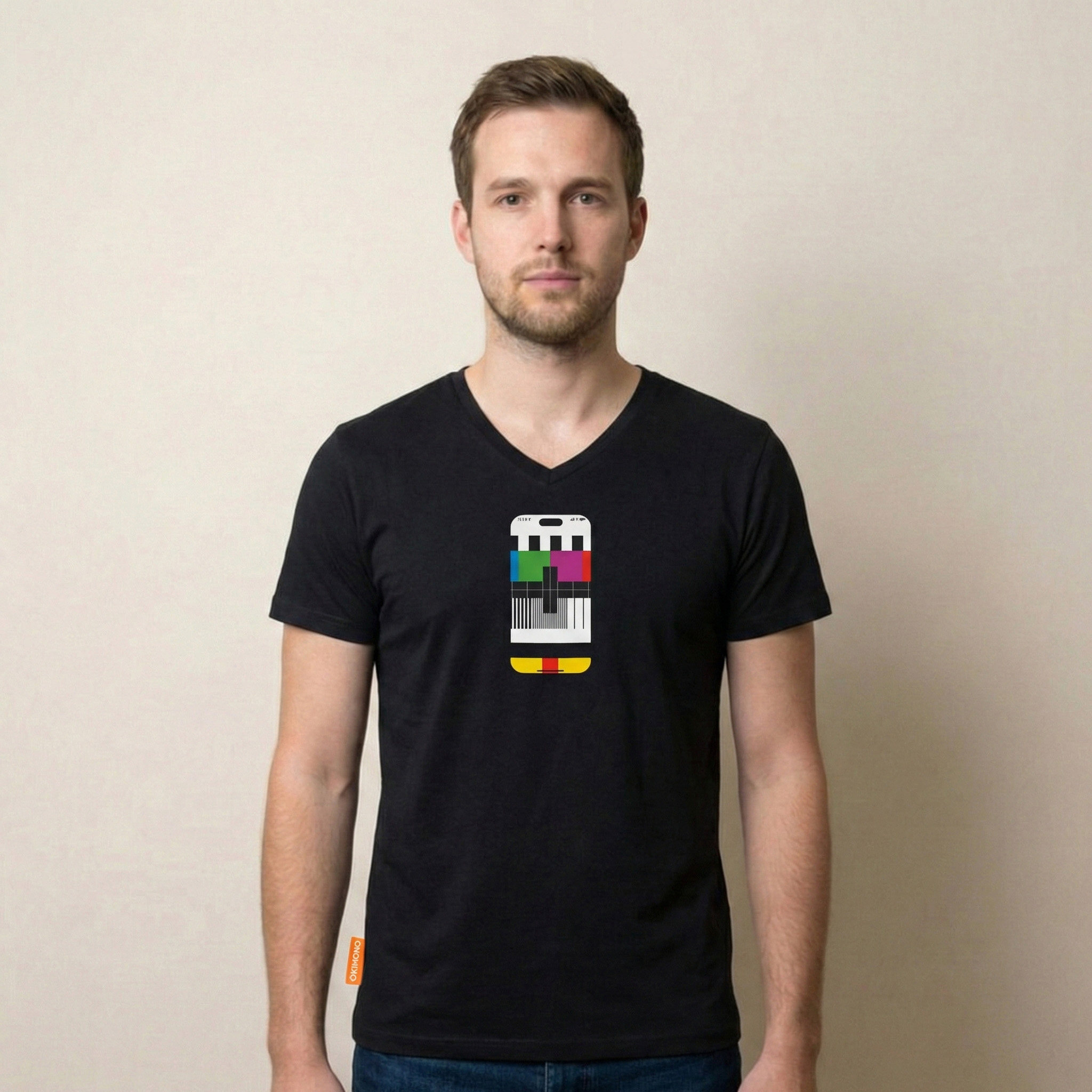 Okimono T-shirt Heren Even Geduld A.U.B.