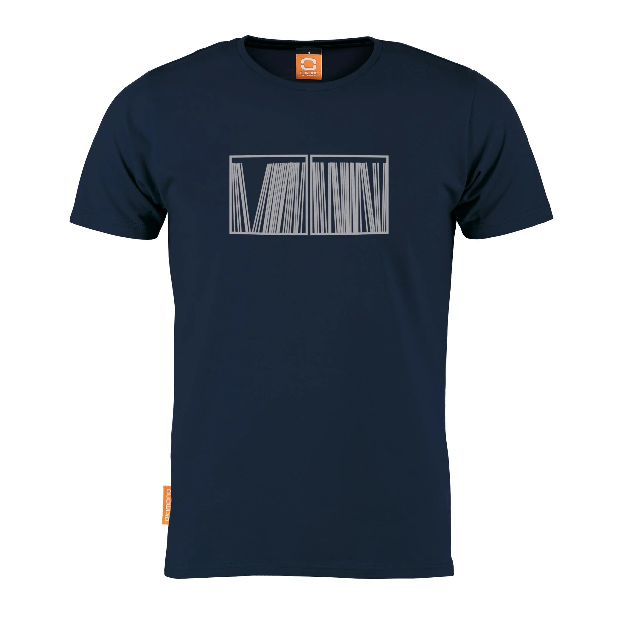 Okimono, T-shirt Heren, Blauw, My First Playlist - Afbeelding 2