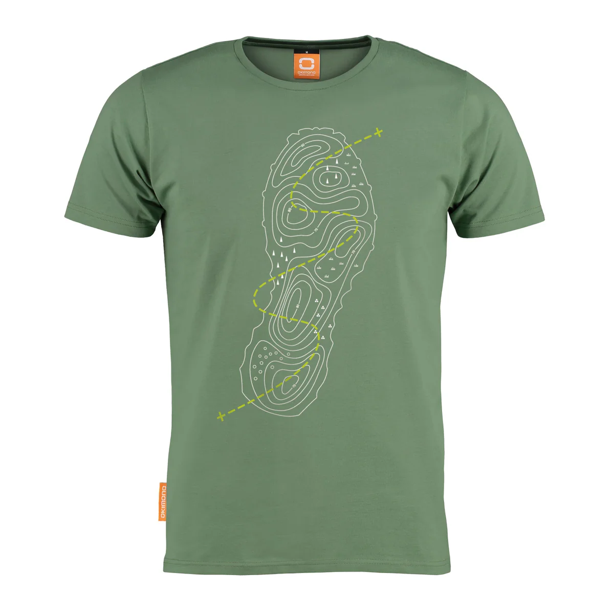 Okimono T-shirt Heren Run Wild