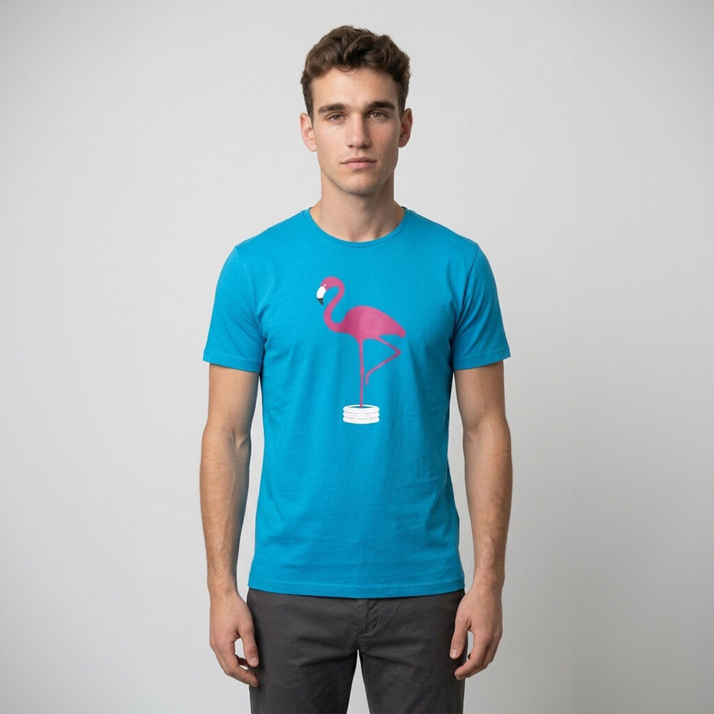 Okimono T-shirt Heren Pool Party