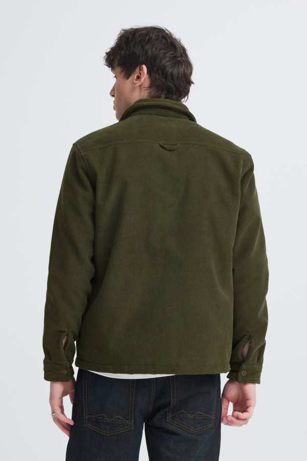 Blend Sherpa Rib Olive Zacht
