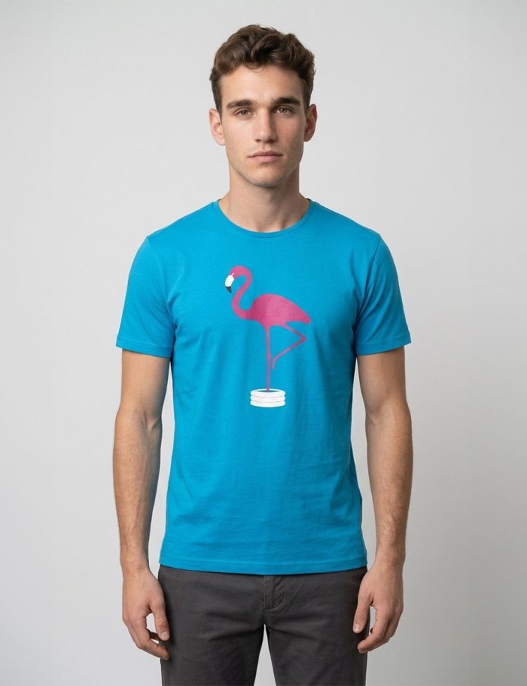 Okimono T-shirt Heren Pool Party